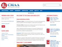 Tablet Screenshot of cmaa-sd.org